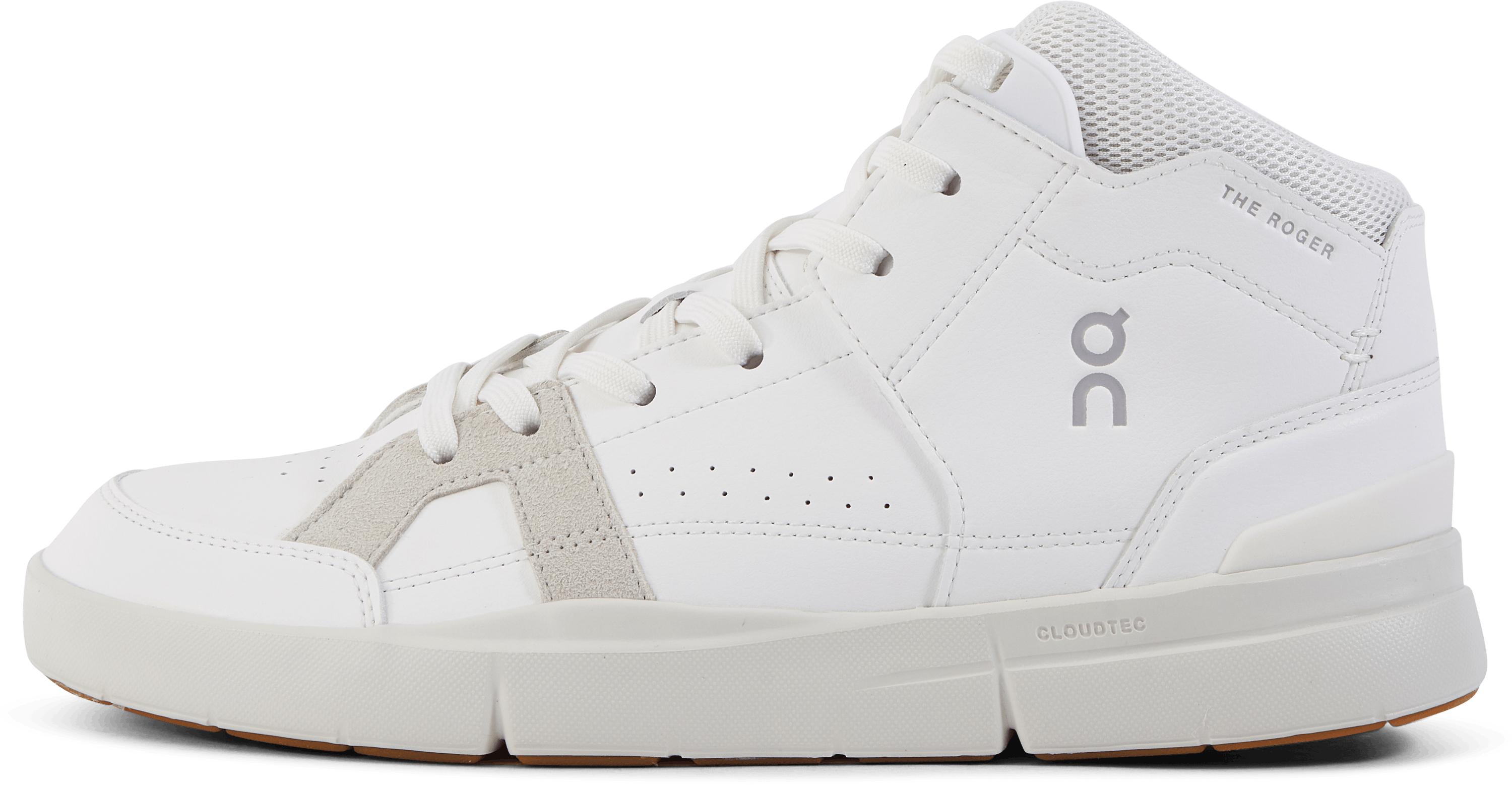 The Roger Clubhouse Mid M White/sand, Male, Buty, Sneakersy, Biały, EU 41