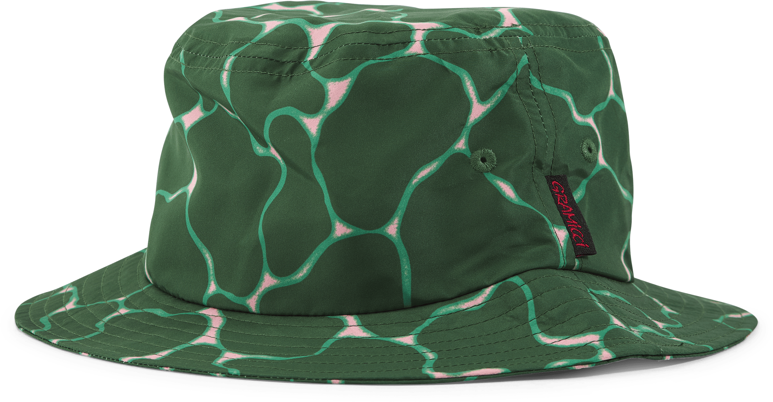 Shell Bucket Hat Ripple Green