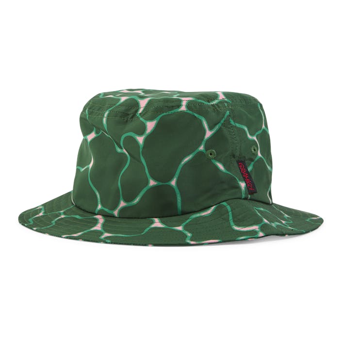 Shell Bucket Hat Ripple Green, Male, Kläder, Mössor & Kepsar, Grön, S/M