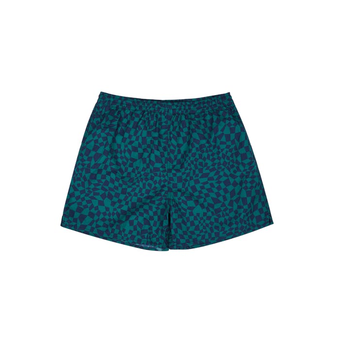 Drift Swim Short Check, Male, Apparels, Bottoms, M