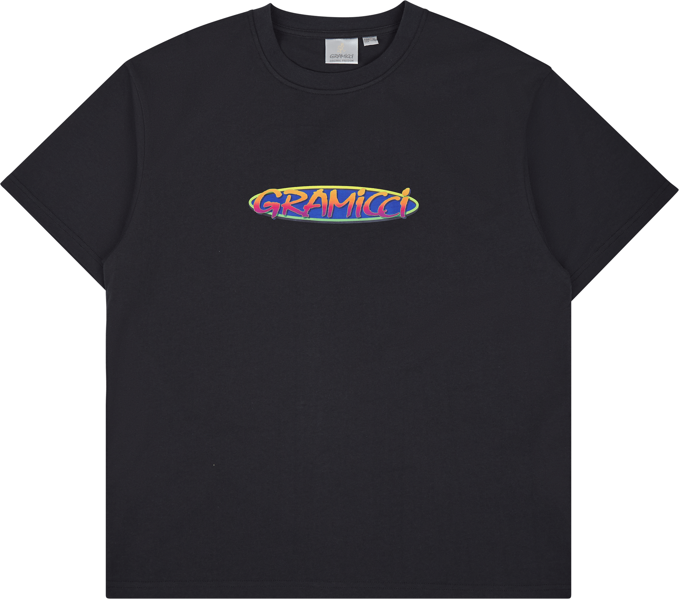 Oval Tee Vintage Black, Male, Odevy, Tričko, Čierna, XL