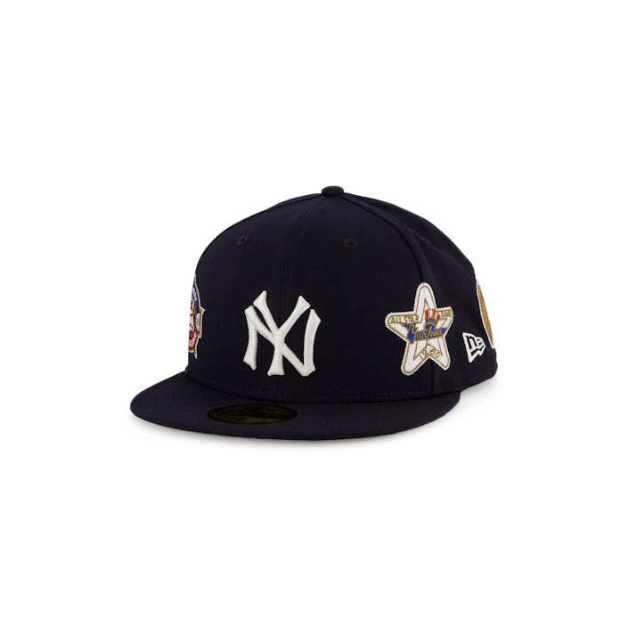 Coops Multi Patch 59fifty Yank Otcwhi, Unisex, Odevy, Klobúky a čiapky, viacfarebný, 7 1/2