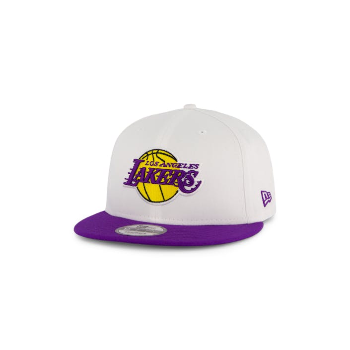 Wht Crown Team 9fifty Lakers Whitrp, Unisex, Apparels, hats & caps, White, M/L
