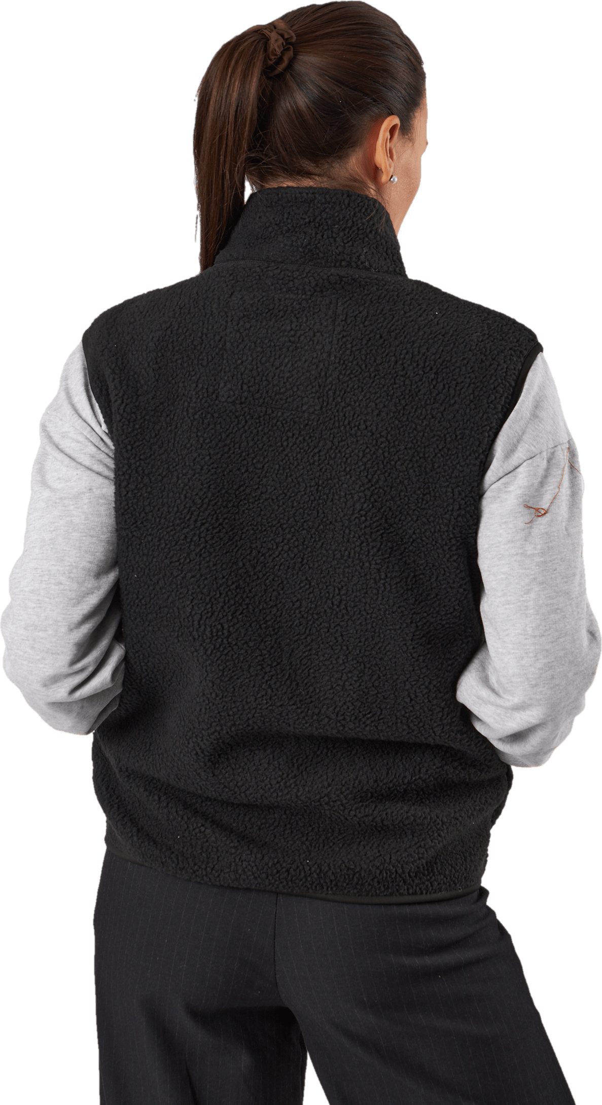Teddy Pile Vest Black - Bild 3