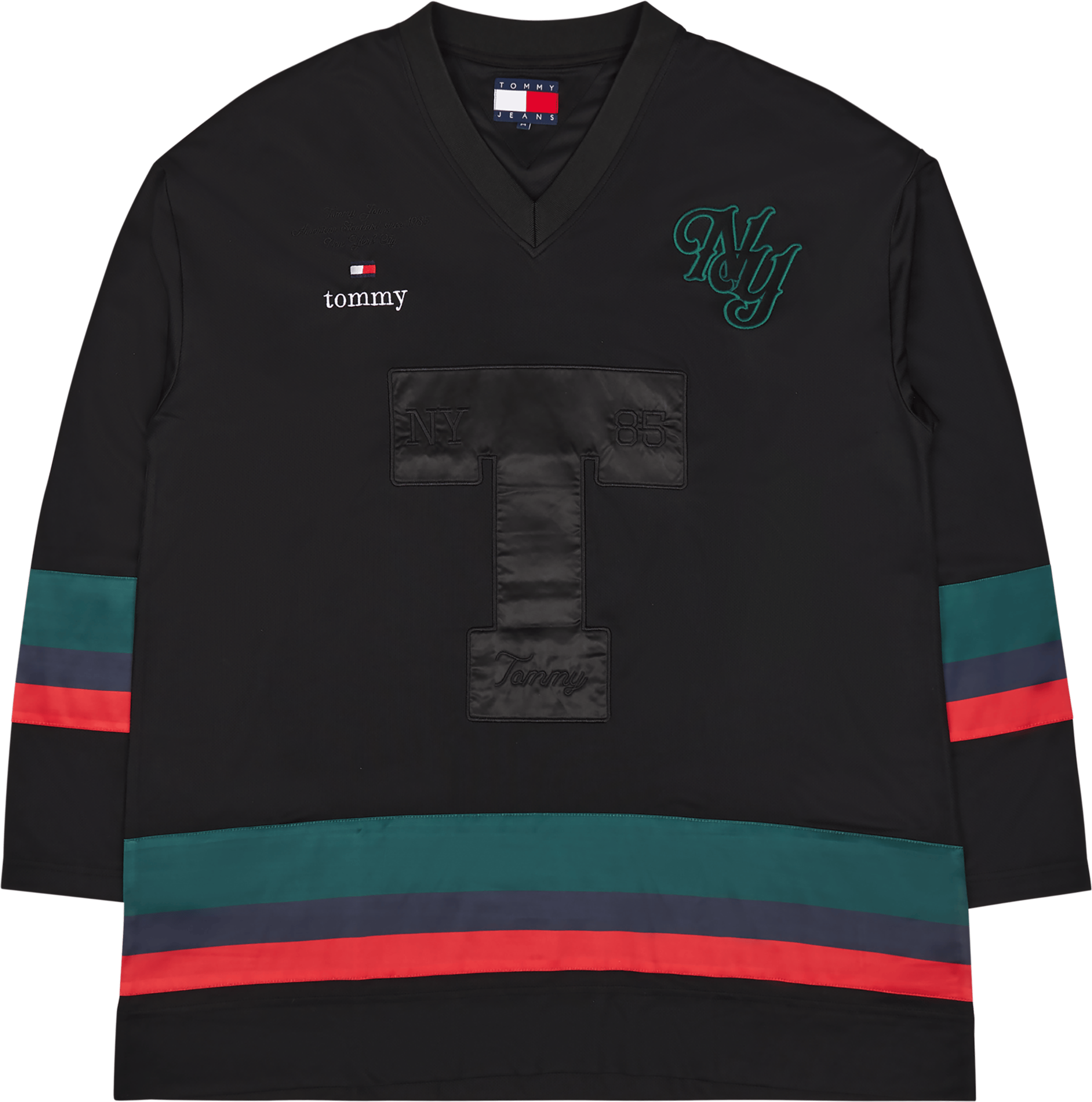 Tjcu Ls Hockey Jersey Black