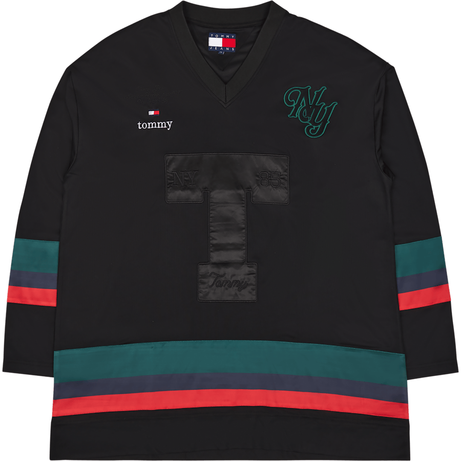 Tjcu Ls Hockey Jersey Black