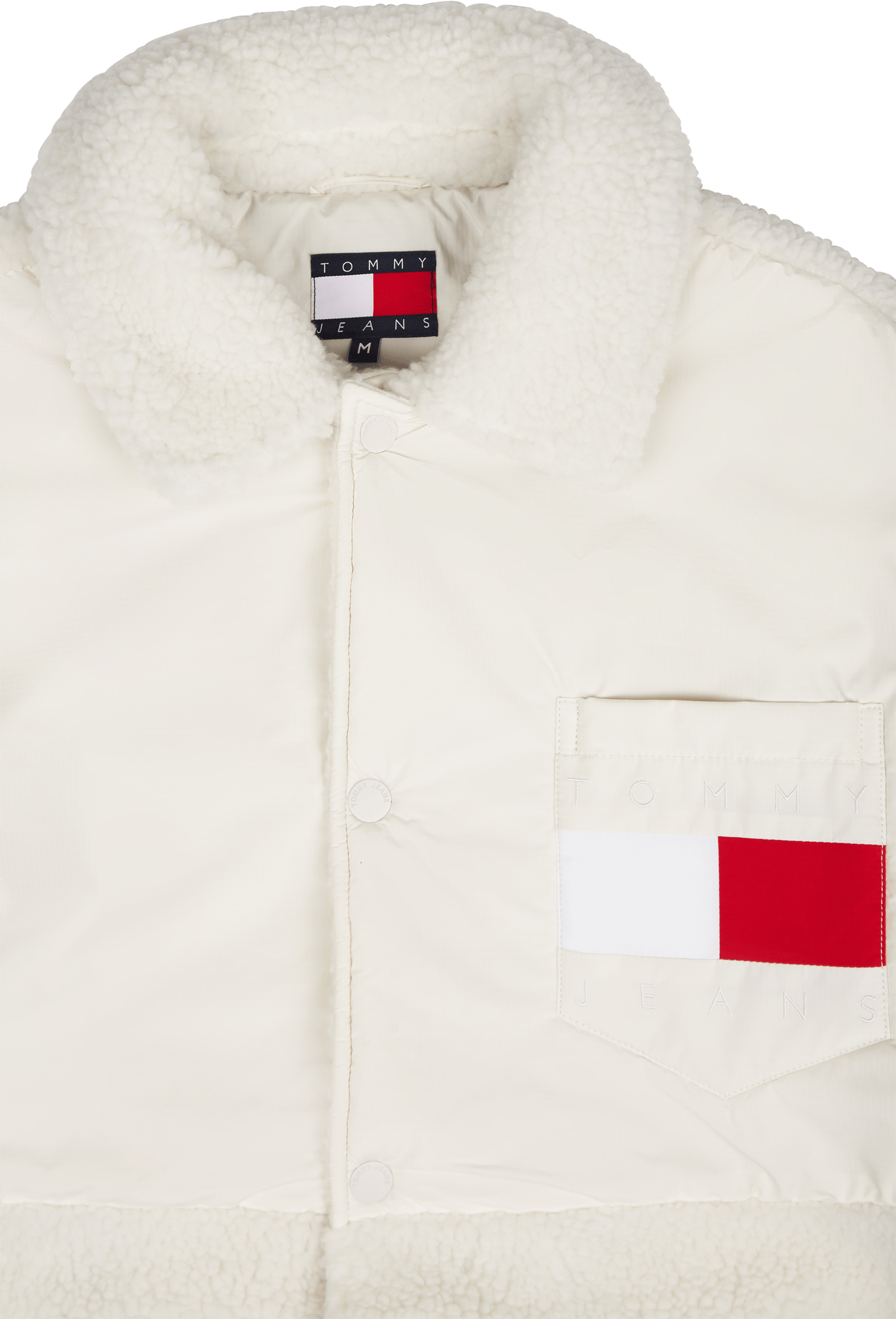 Tjcu Teddy Mix Coach Jacket Beige - Bild 2