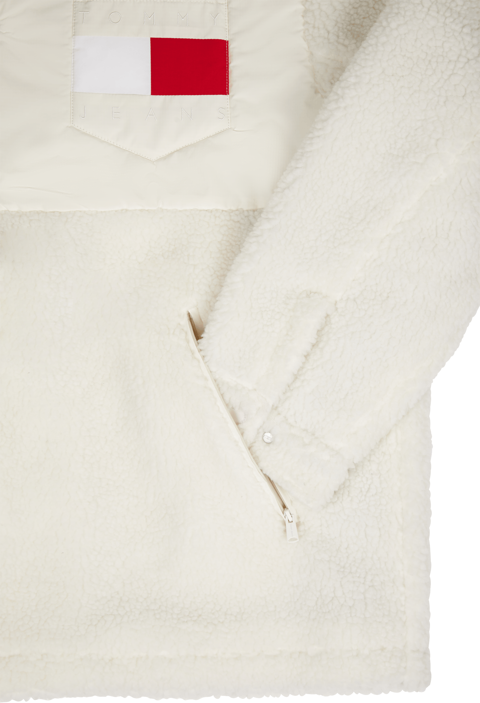 Tjcu Teddy Mix Coach Jacket Beige - Bild 3