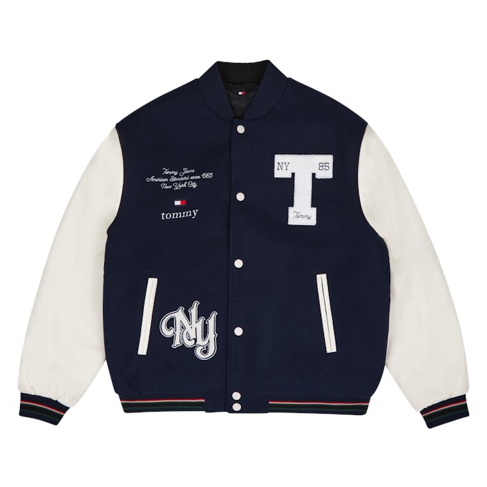 Tjcu Rev Varsity Bomber Blue, Male, Apparels, jackets, Blue, S
