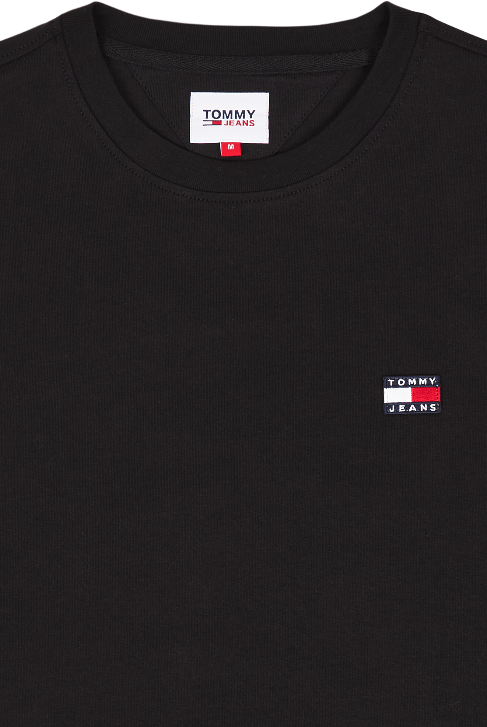 Tjm Clsc Tommy Xs Badge Tee Black - Bild 3