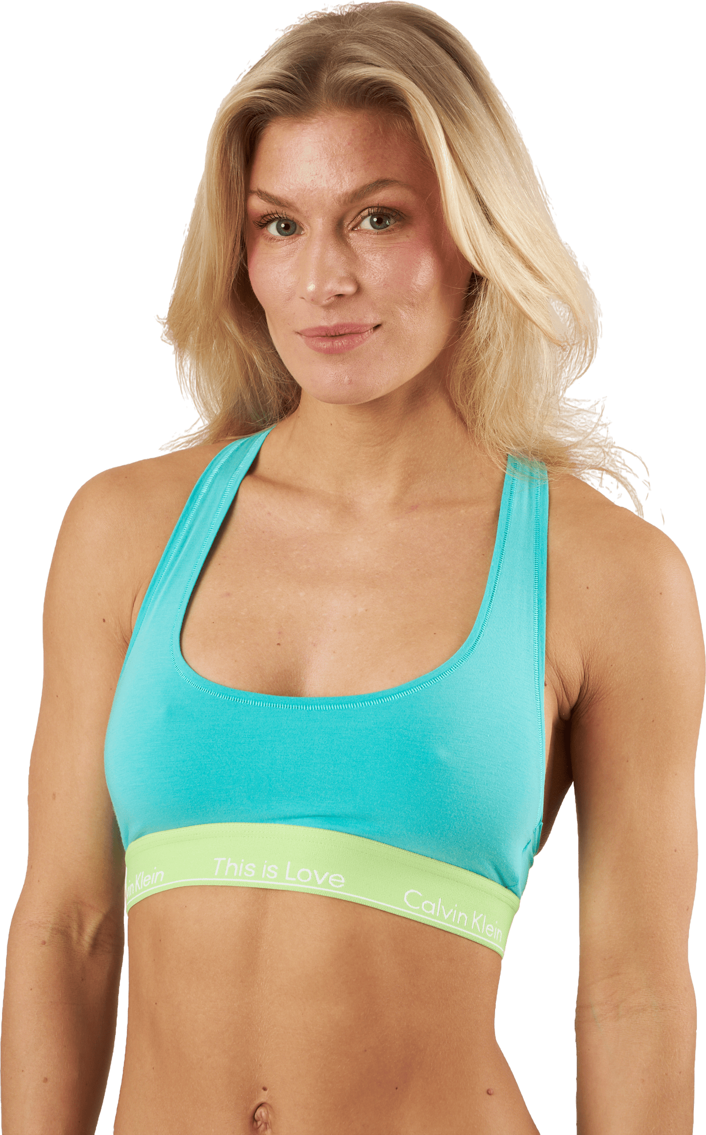 Unlined Bralette Green