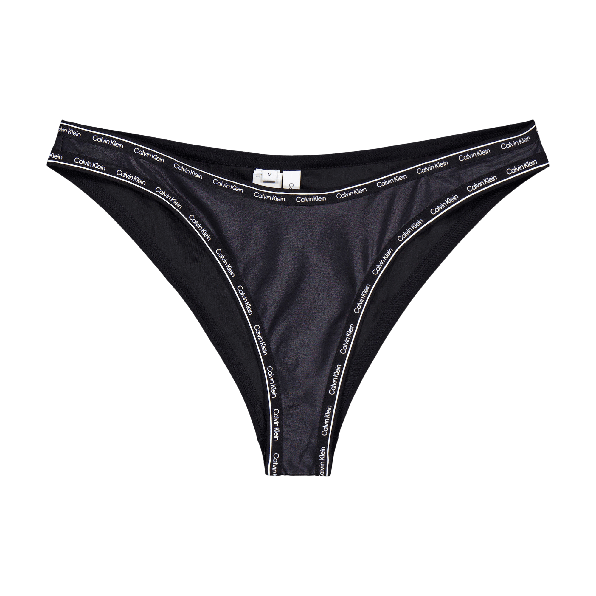 High Leg Cheeky Bikini Black