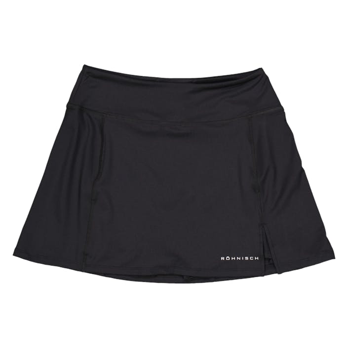 Court Jersey Skort Black, Female, Apparels, Shorts, Running, Black, L