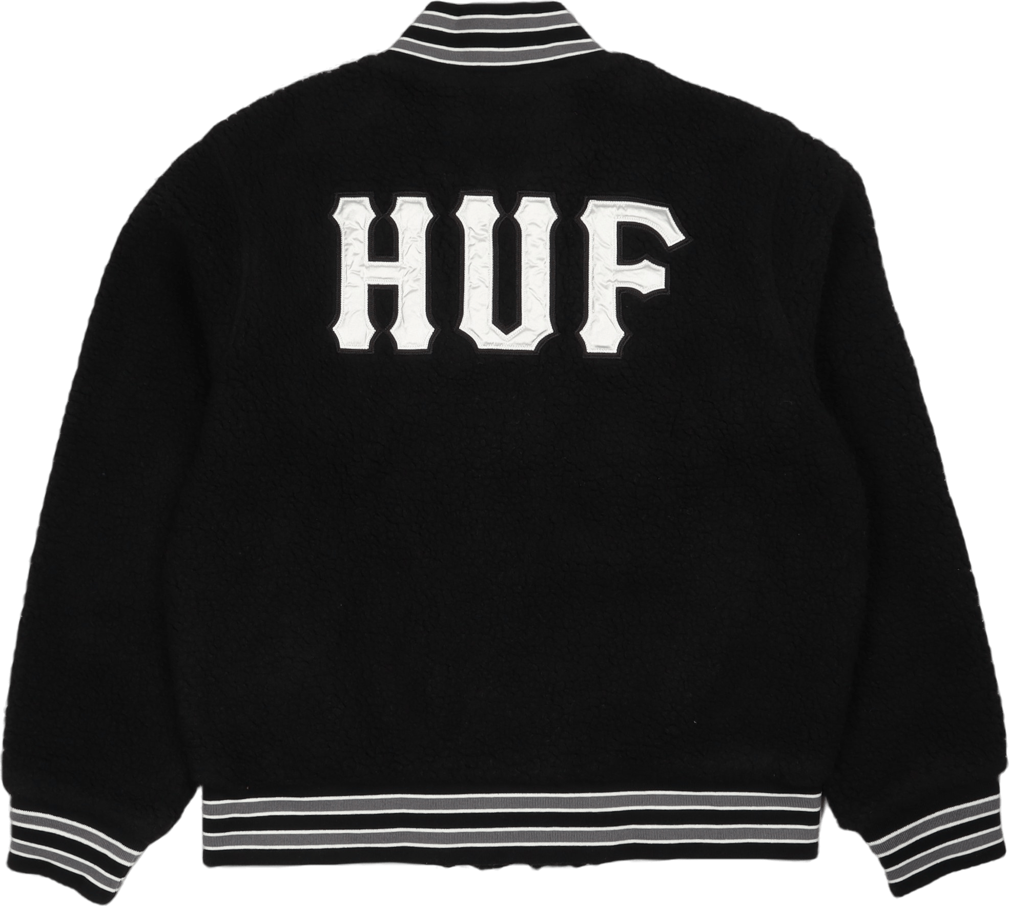 Sherpa Varsity Jacket Black - Bild 5