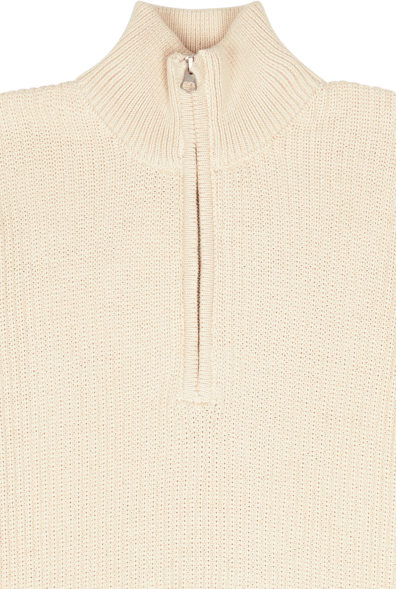 Les Deux Fletcher Rib Half Zip Knit - Bild 3