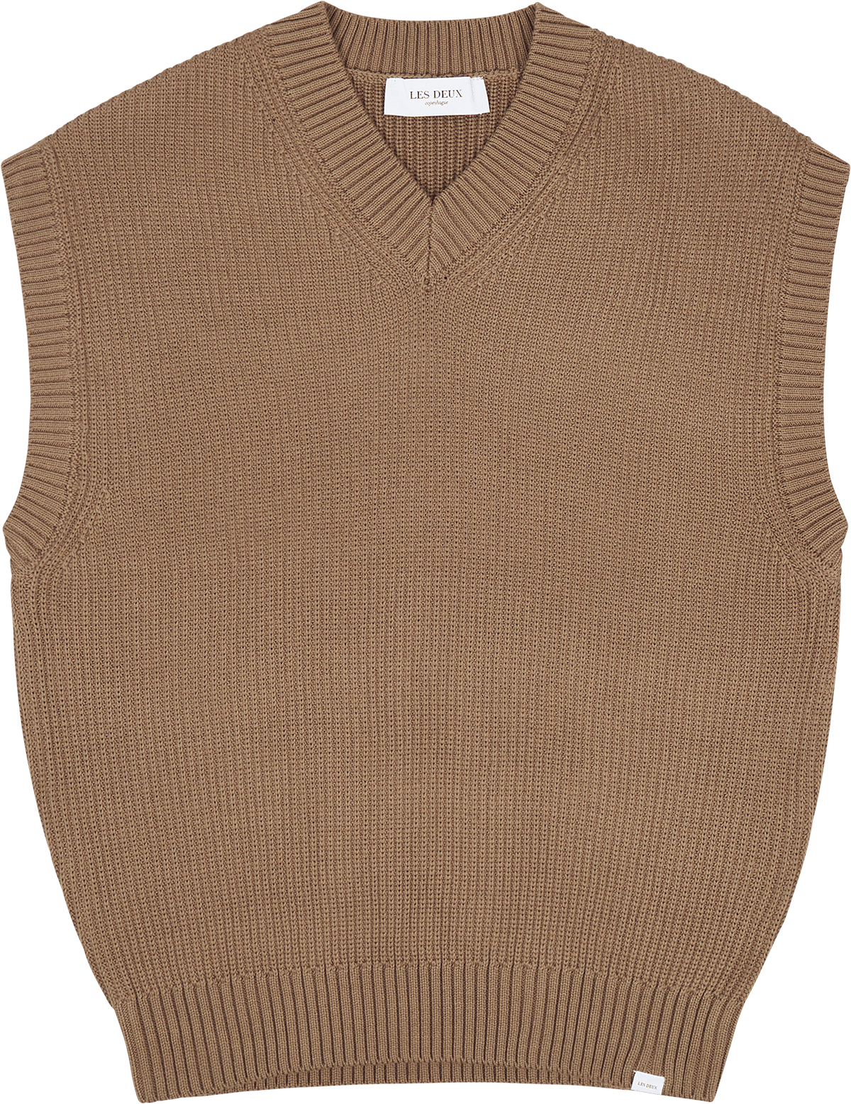 Les Deux Florent Rib Slipover Desert