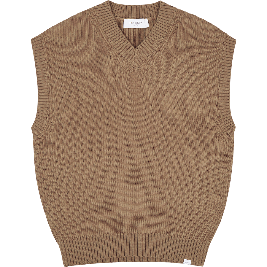 Les Deux Florent Rib Slipover Desert