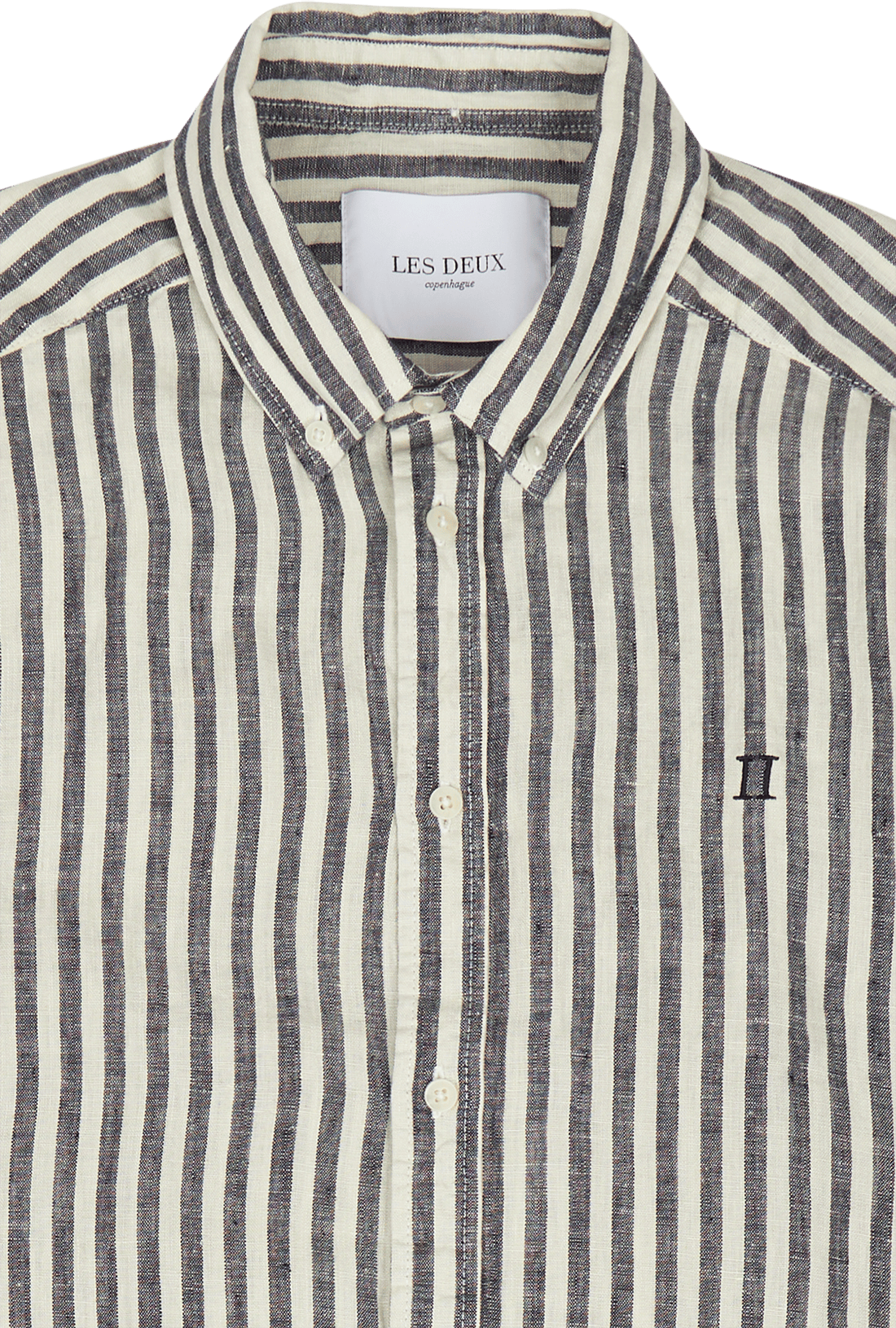 Les Deux Kris Linen Ss Shirt - Bild 3