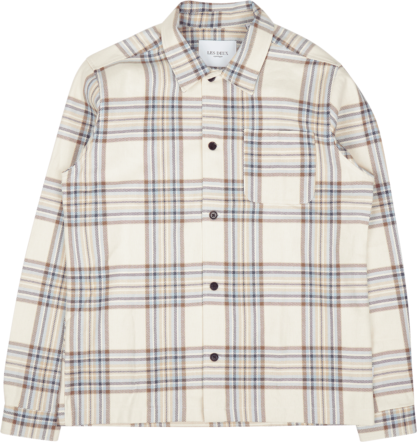 Les Deux Keanu Check Twill Shirt