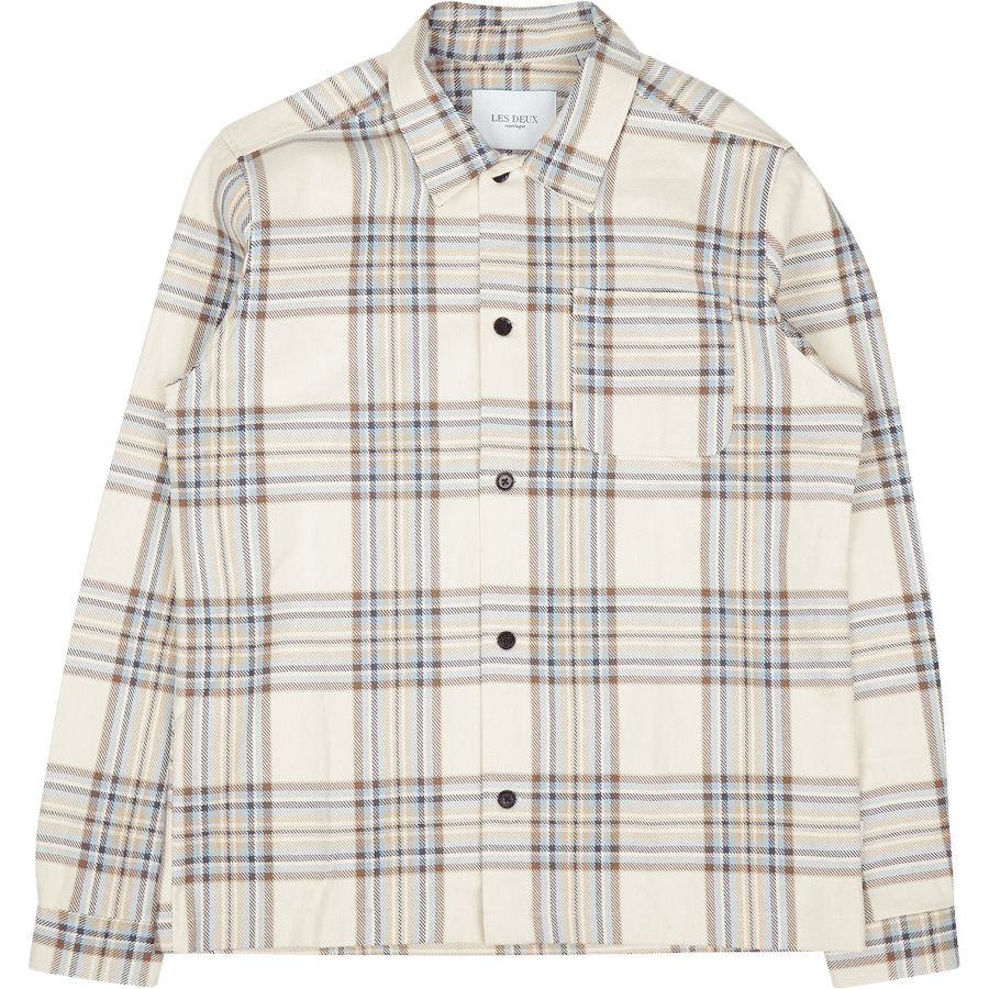 Les Deux Keanu Check Twill Shirt