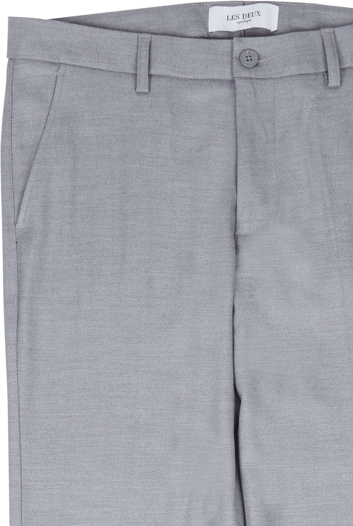 Les Deux Como Reg Herringbone Suit Pant Light - Bild 3