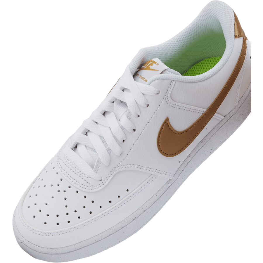 Court Vision Low Next Nature Women's Shoes WHITE/METALLIC GOLD-WHITE - Bild 6