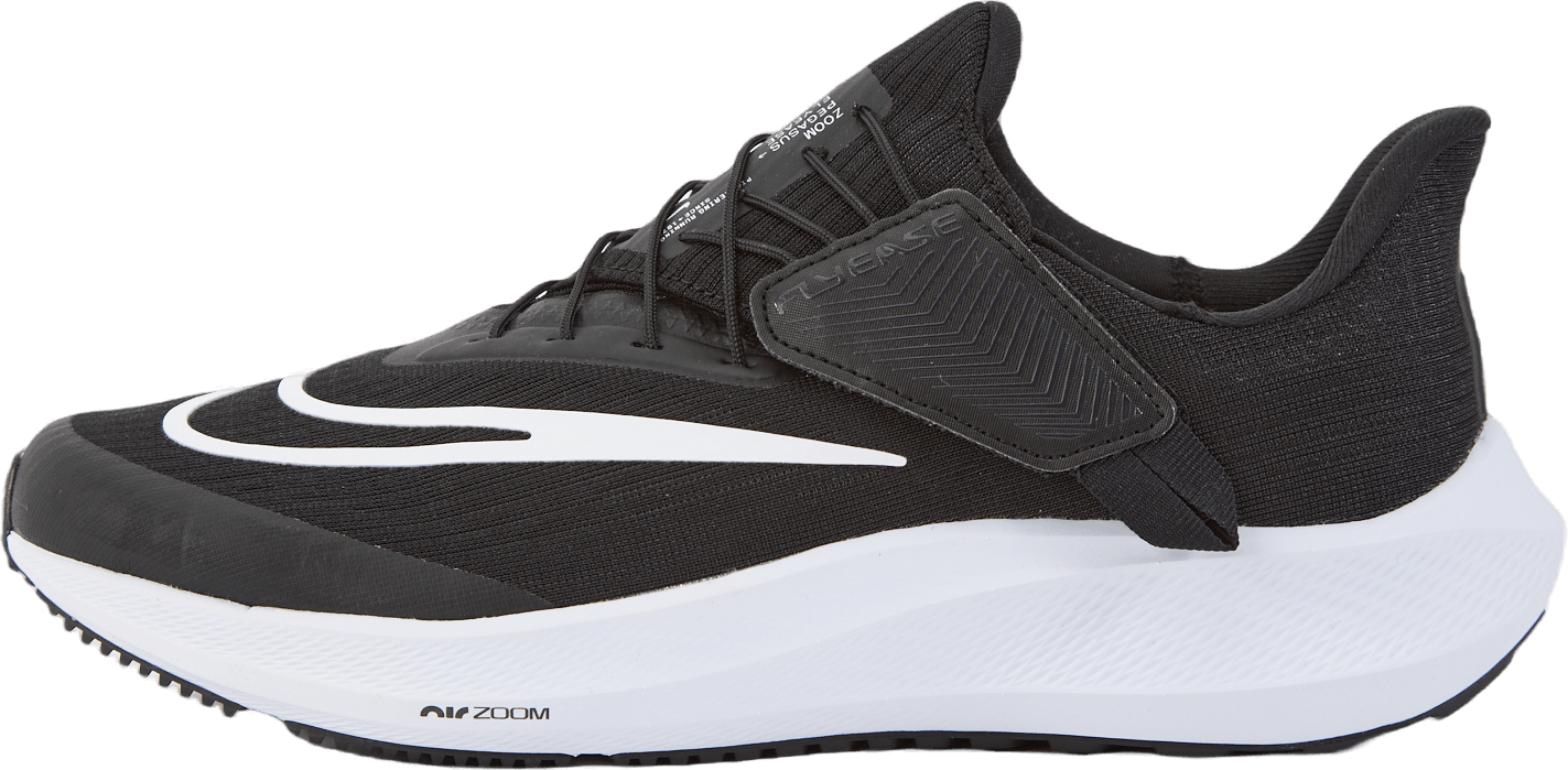 Air Zoom Pegasus 39 FlyEase Men's Easy On/Off Road Running Shoes BLACK/WHITE-DK SMOKE GREY, Male, Topánky, Bežecké topánky, Beží, Čierna, EU 40