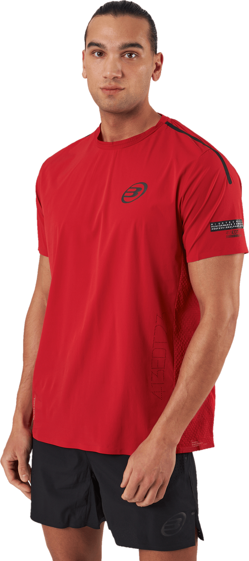 Odeon Ltd Proline Red, Male, Apparels, T-shirt, Padel, Red, XL