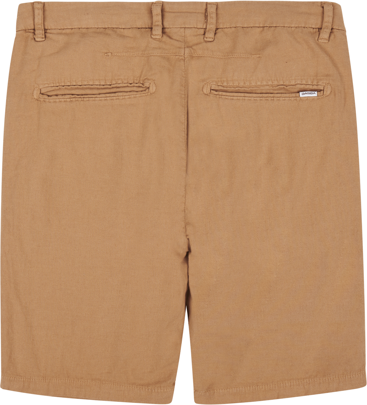 GABBA Jason Broke Linen Chino Short 0191 Humus - Bild 2