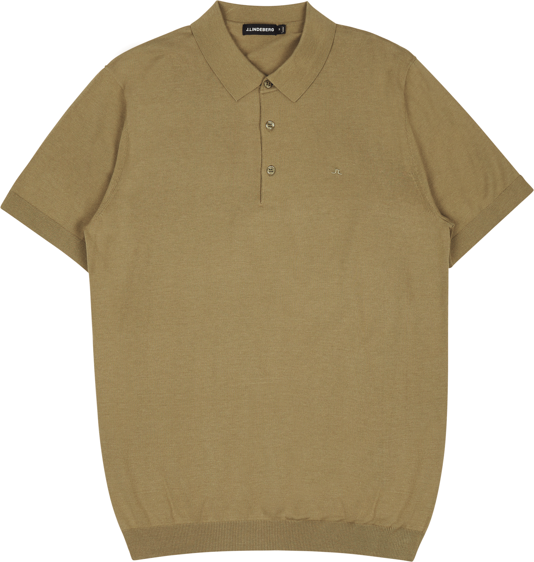 J.Lindeberg Ridge Rayon Silk Polo M299 Aloe