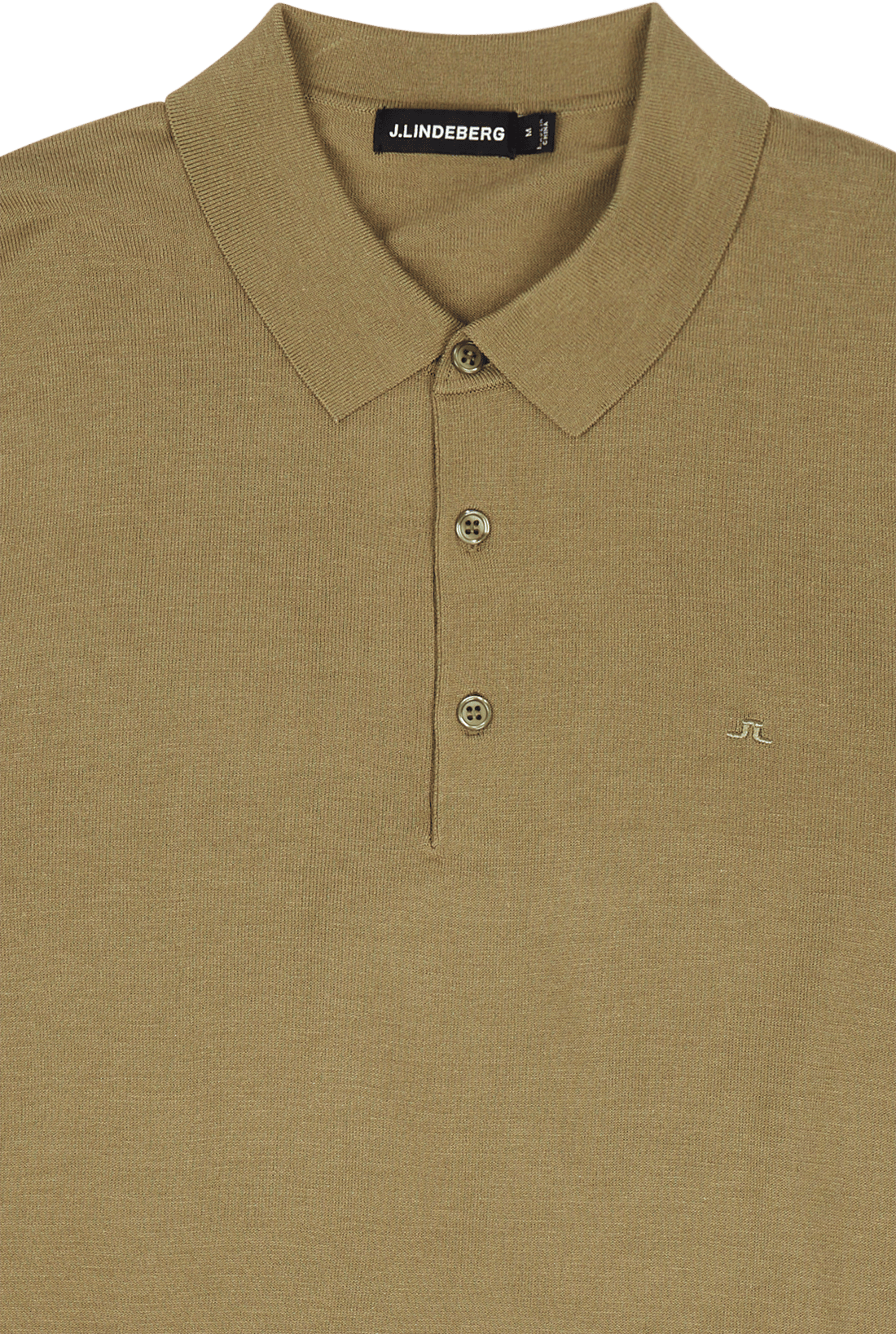 J.Lindeberg Ridge Rayon Silk Polo M299 Aloe - Bild 3