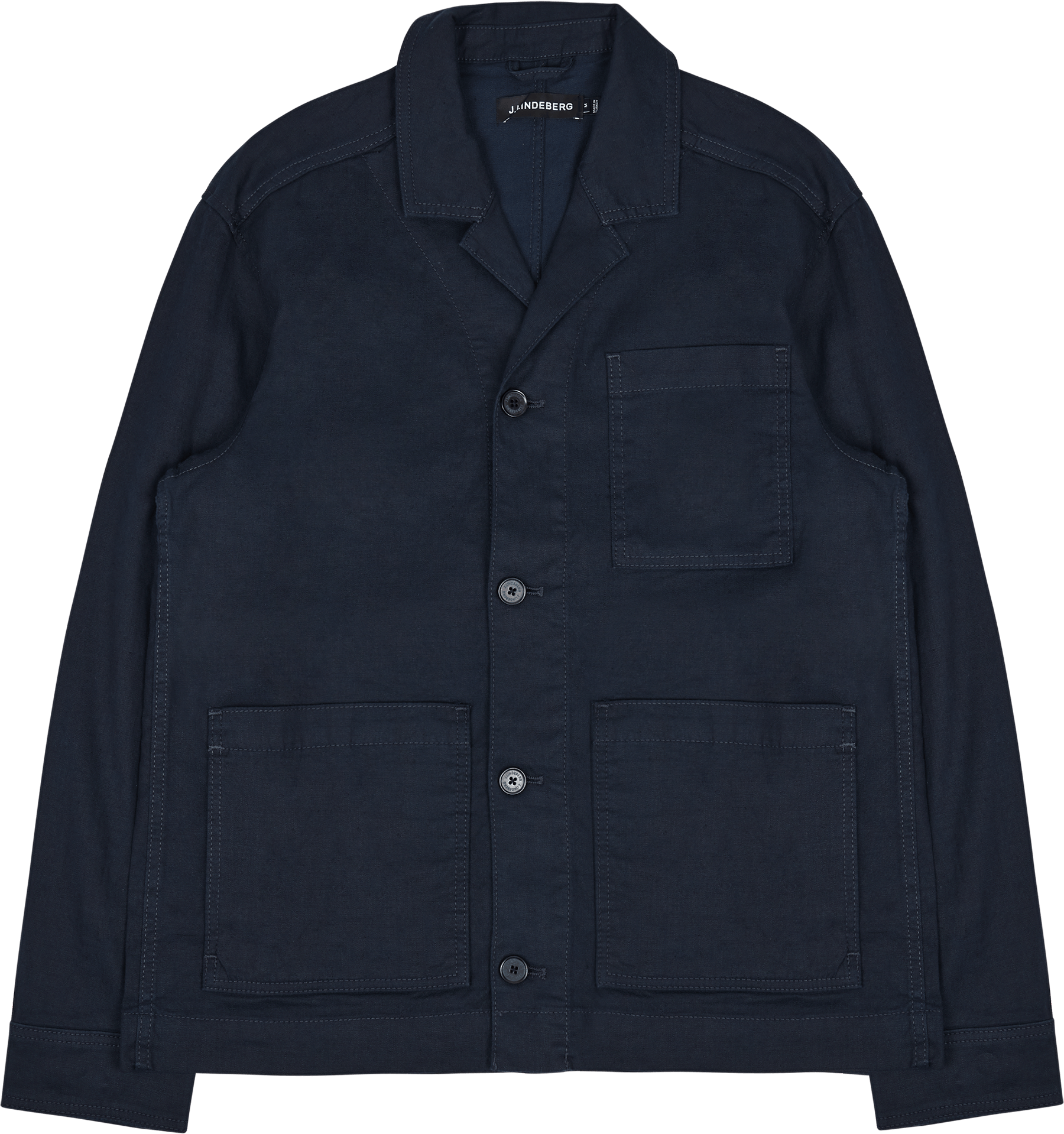 Errol Linen Workwear Overshirt 6855 Jl