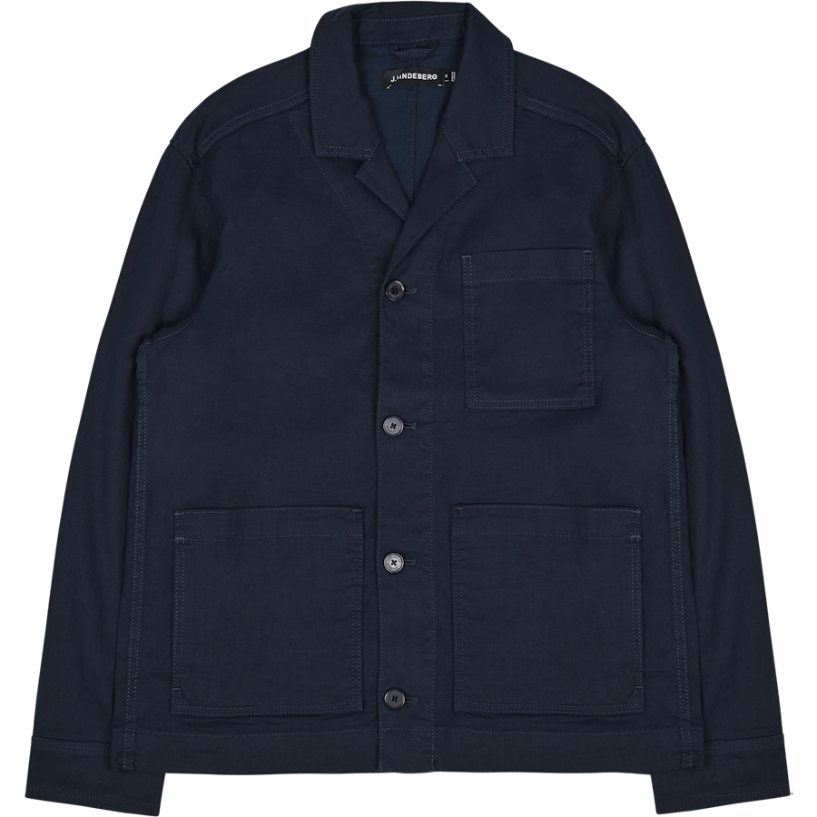 Errol Linen Workwear Overshirt 6855 Jl