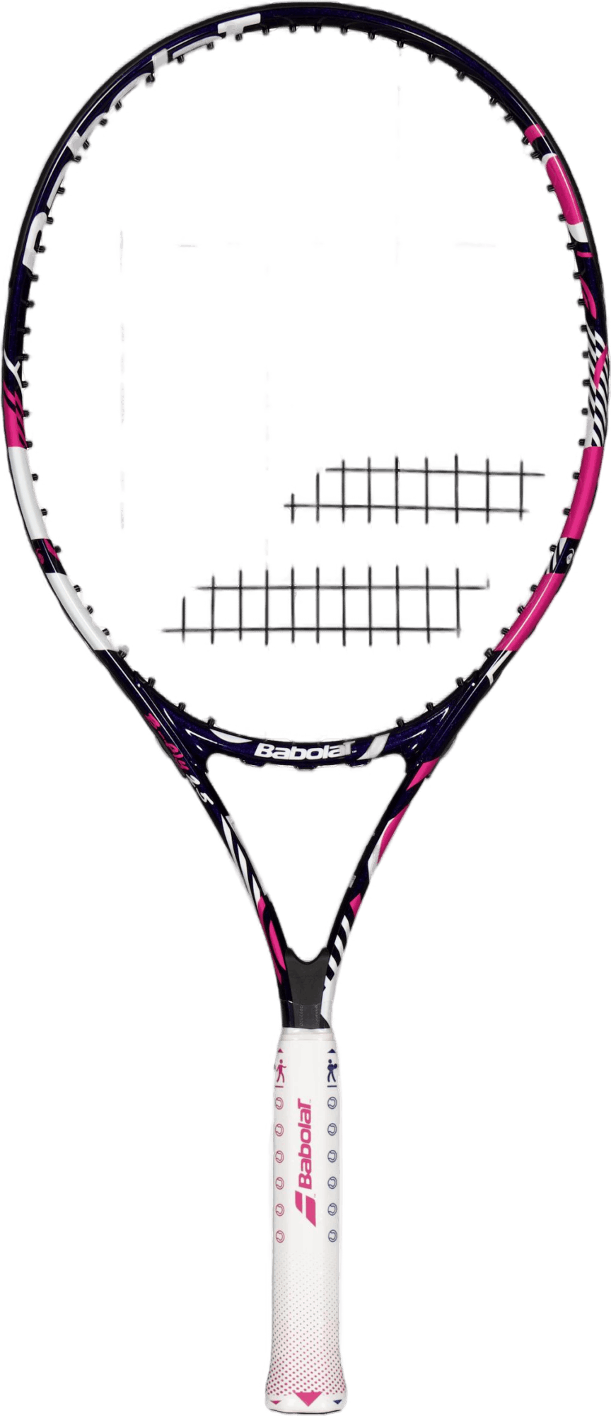 B Fly 25 Purple, Unisex, Utrustning, racketar, Tennis, Svart, ONESIZE