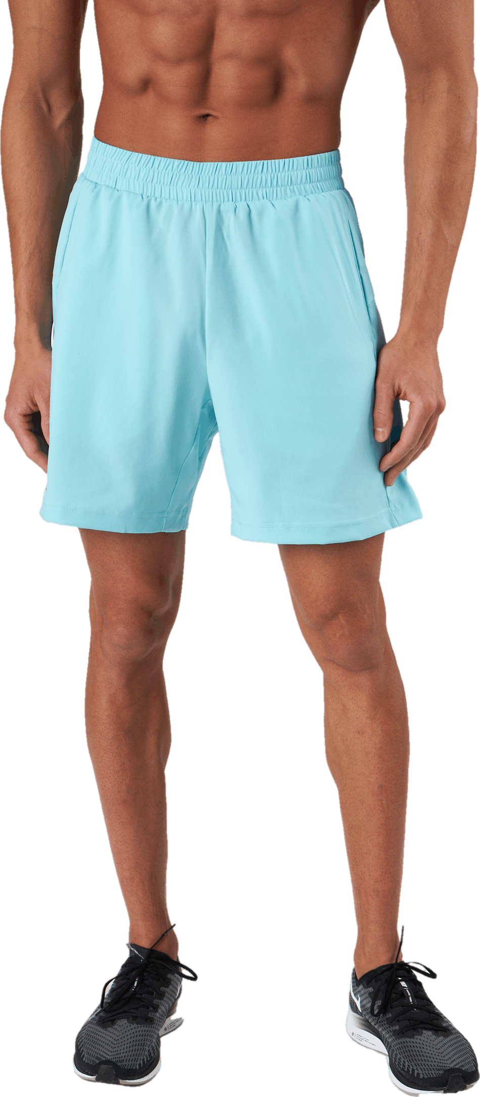 Short Play Light Blue, Male, Kläder, Shorts, Squash, Turkos, M