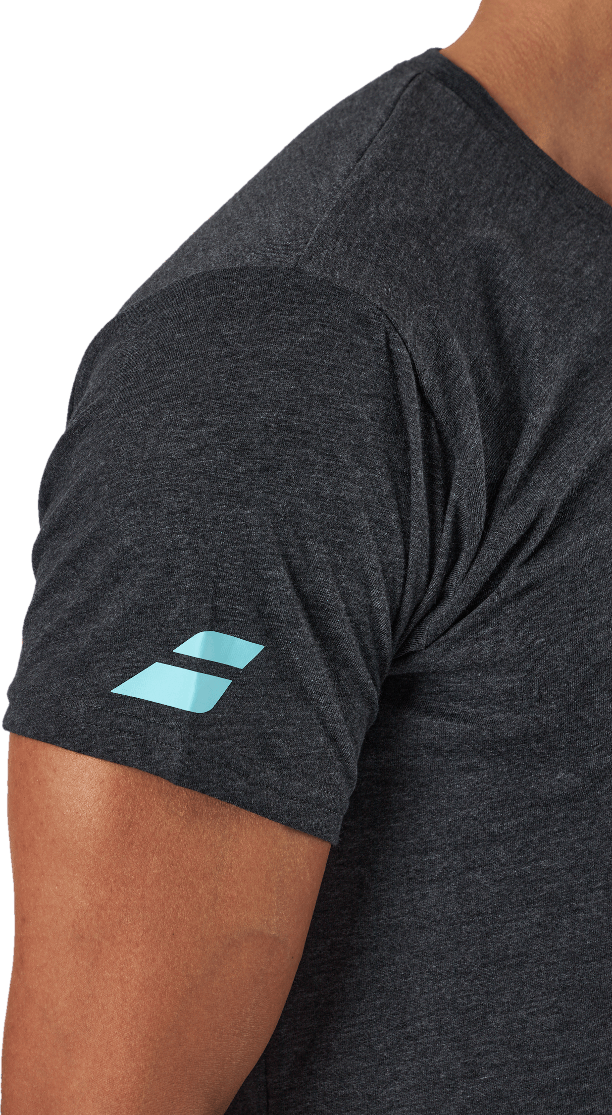 T-shirt Padel Cotton Black - Bild 4