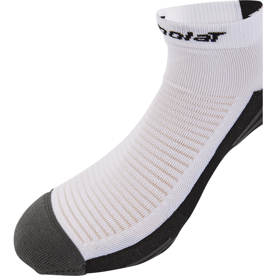 Padel Quarter Socks White Black - Bild 3