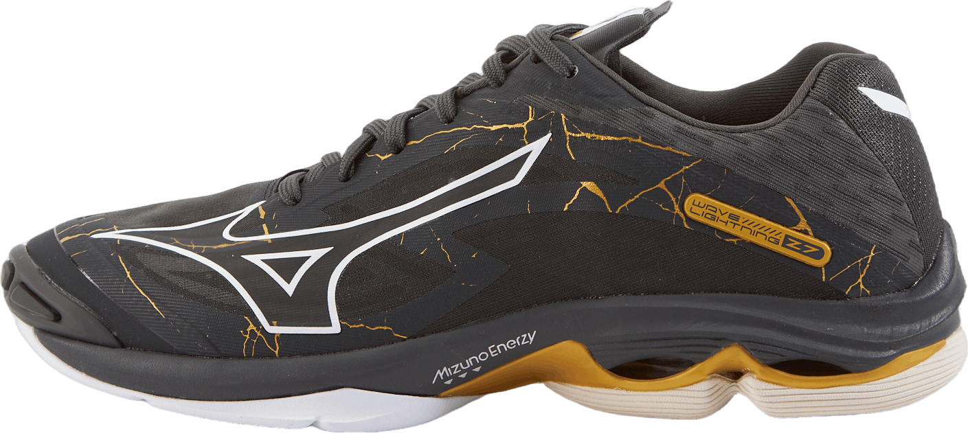Wave Lightning Z7 Black Oyster/mp Gold/iron Gate, Male, Shoes, Training shoes, Floorball, UK 11