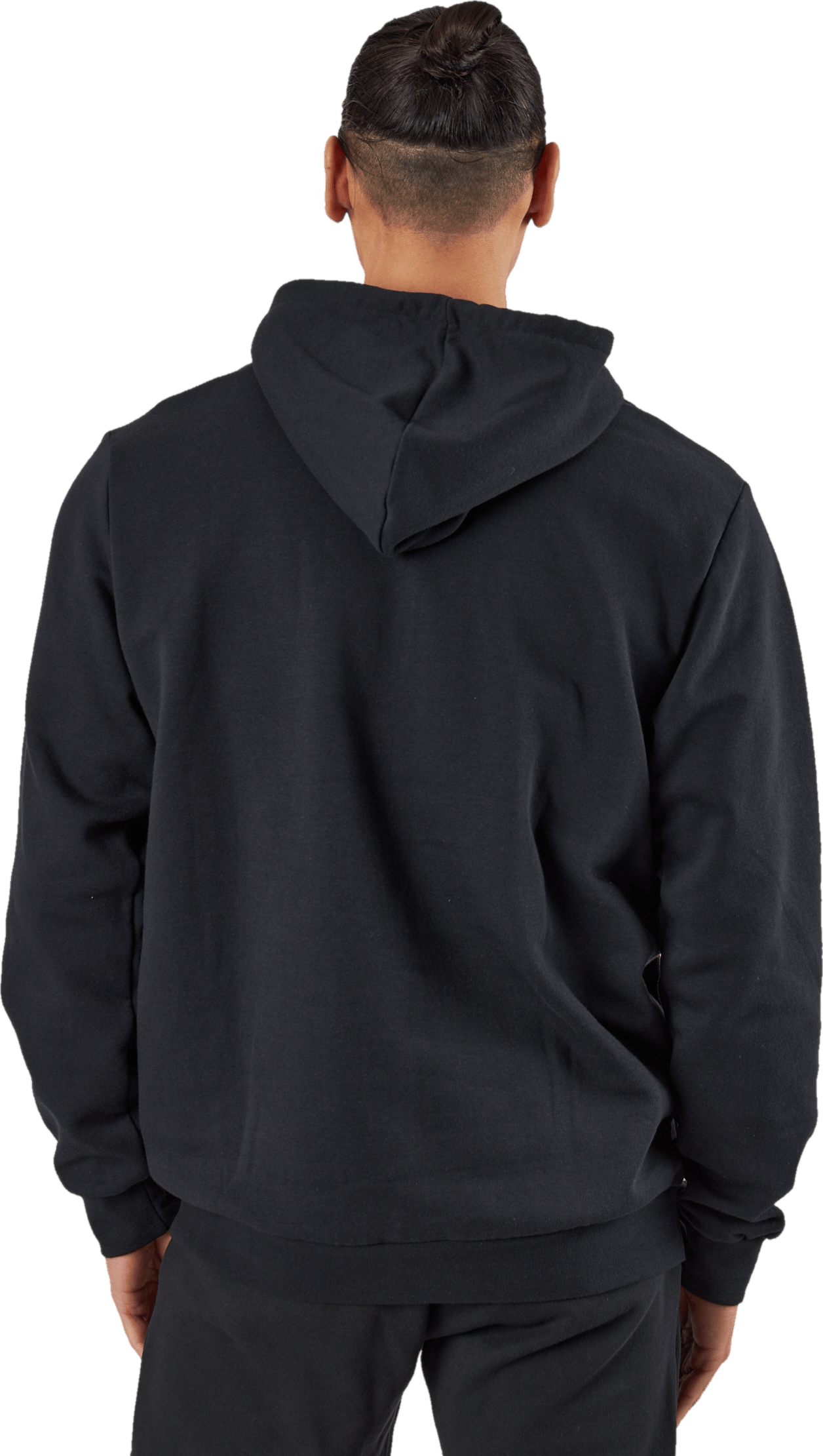 Essentials Fleece Hoodie Black - Bild 3