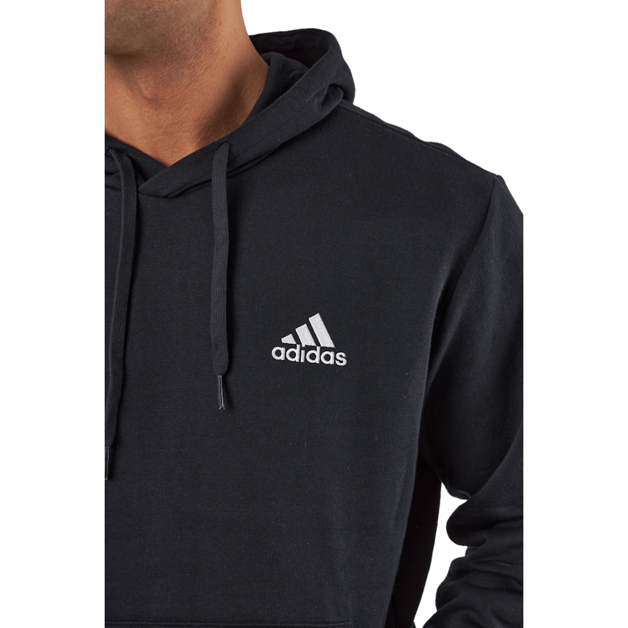 Essentials Fleece Hoodie Black - Bild 4