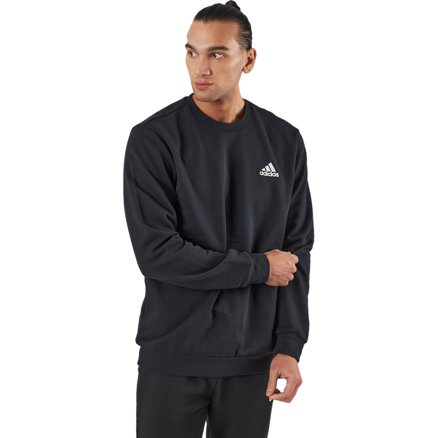 FEELCOZY ESSENTIALS FLEECE SWEATSHIRT Black / White - Bild 2