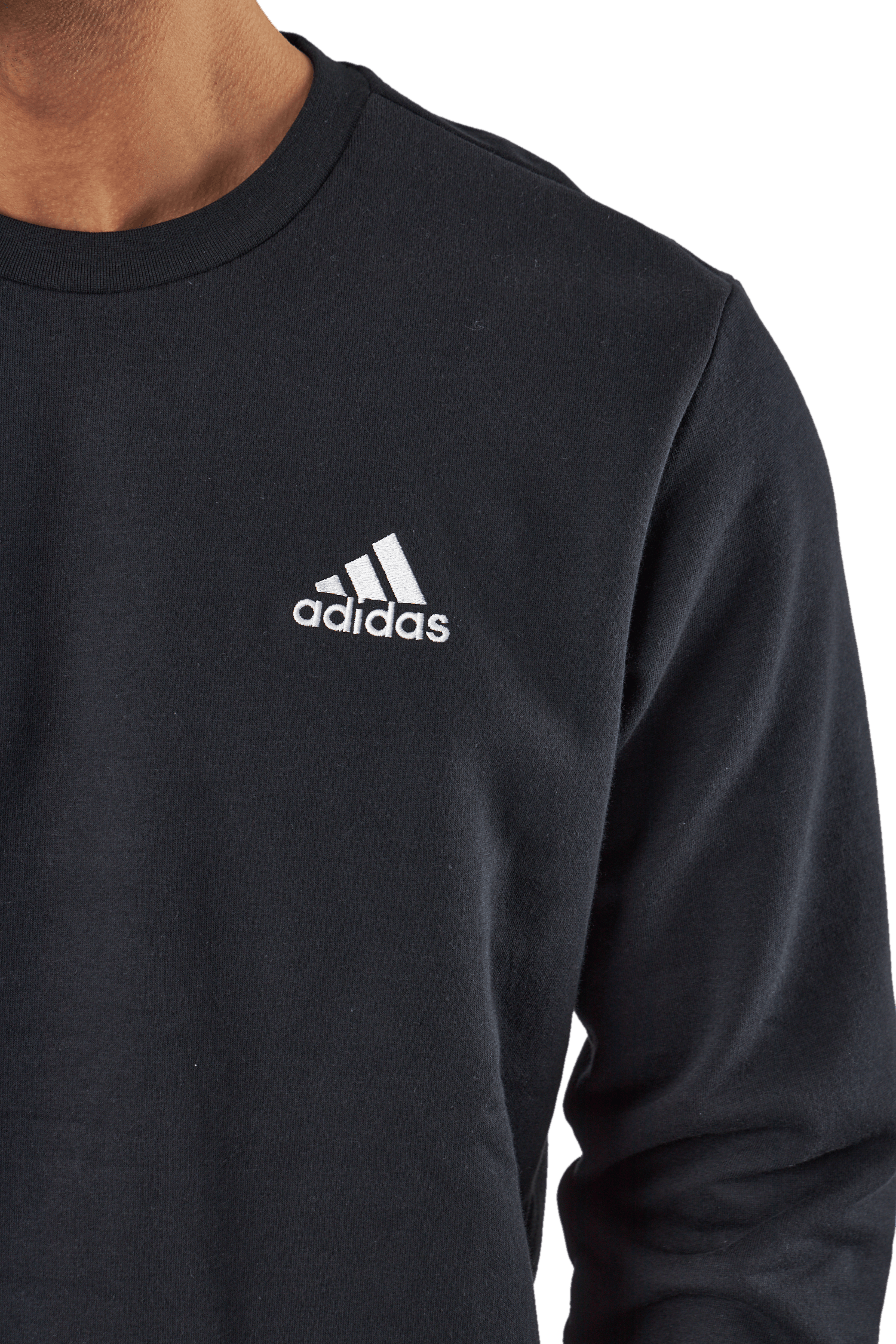 FEELCOZY ESSENTIALS FLEECE SWEATSHIRT Black / White - Bild 4