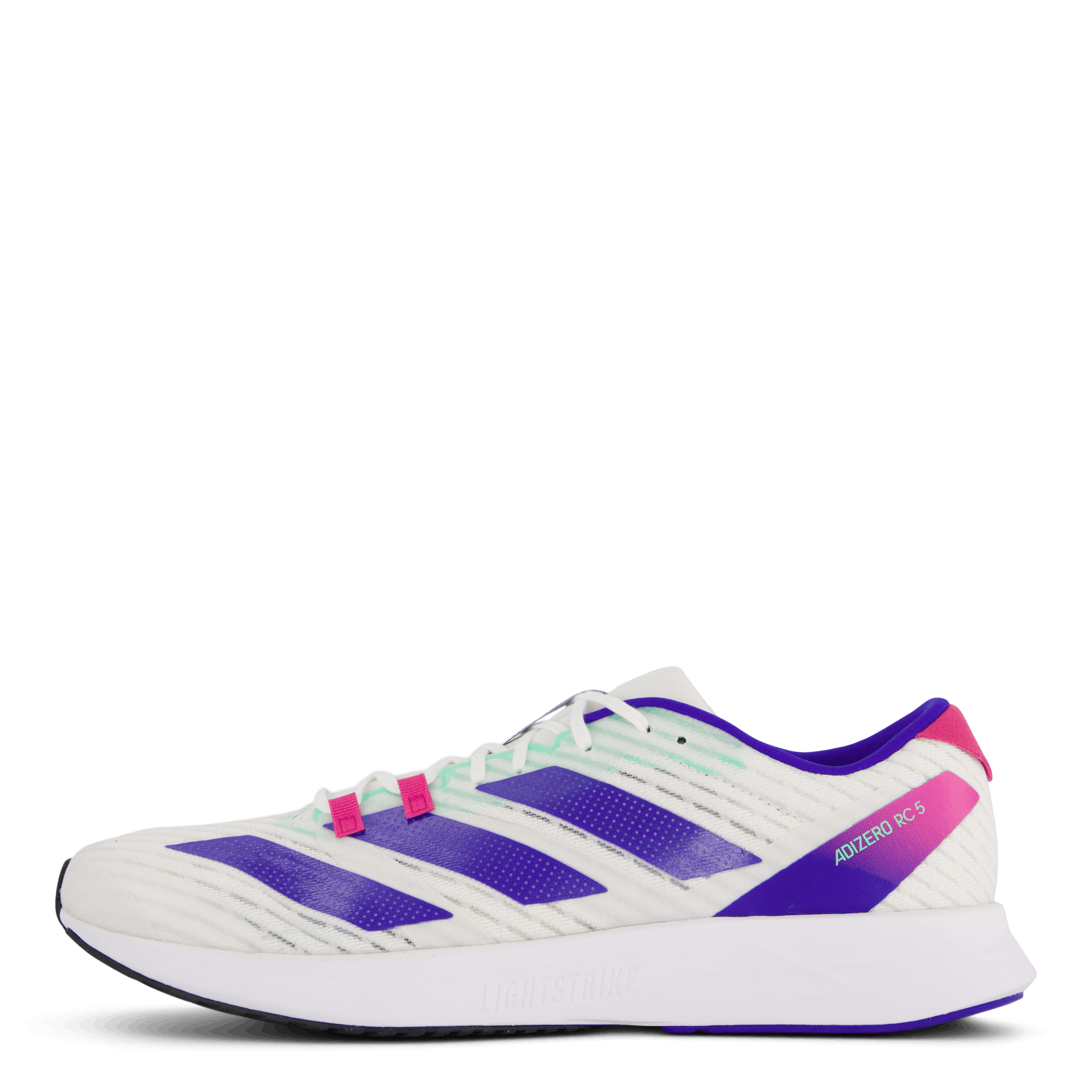 Adizero RC 5 Shoes Cloud White / Lucid Blue / Core Black, Male, Scarpe, Scarpe da corsa, scarpe sportive, In esecuzione, Multi colore, EU 47 1/3