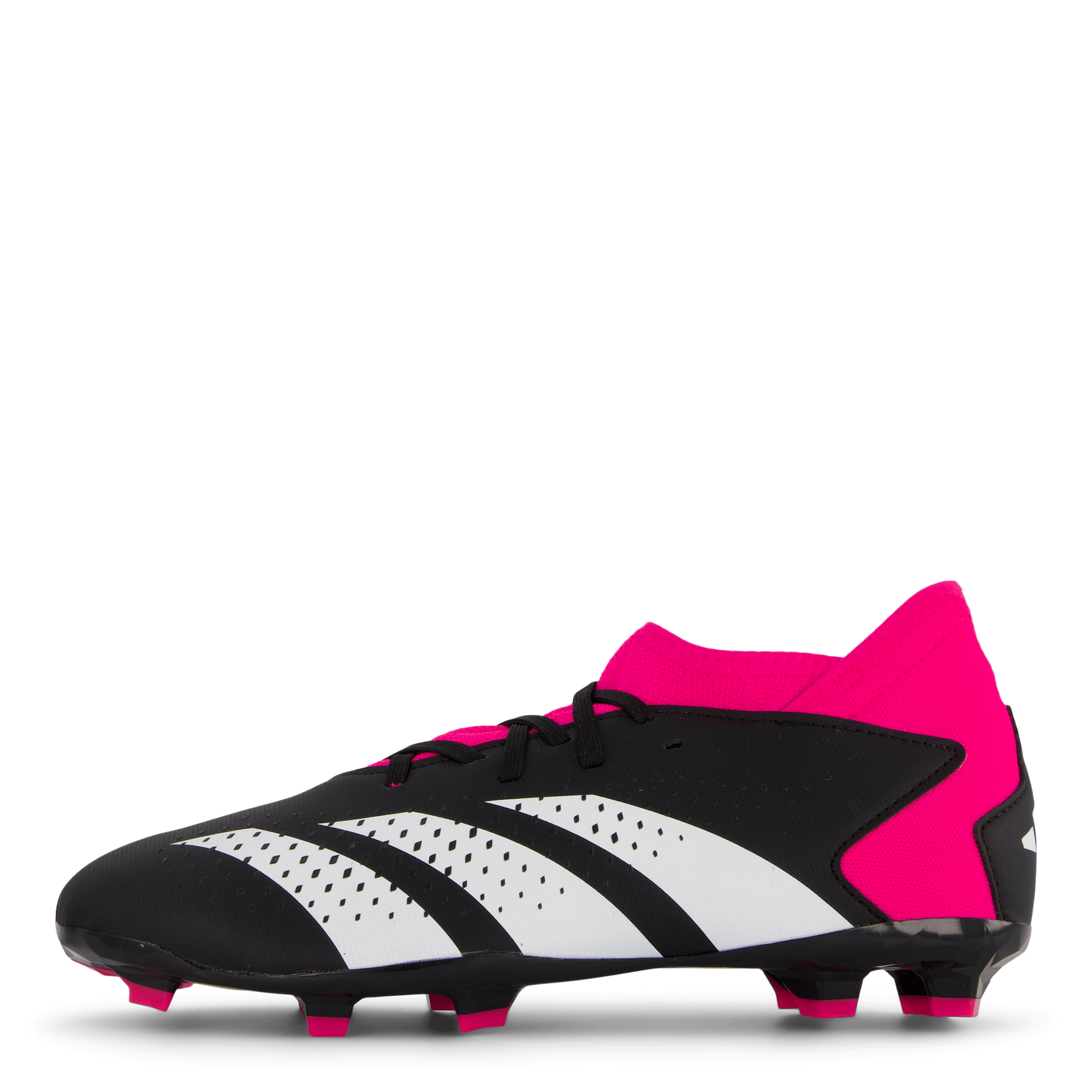 Predator Accuracy.3 Firm Ground Boots Core Black / Cloud White / Team Shock Pink 2, Unisex, Skor, Fotbollskor, Fotboll, EU 38
