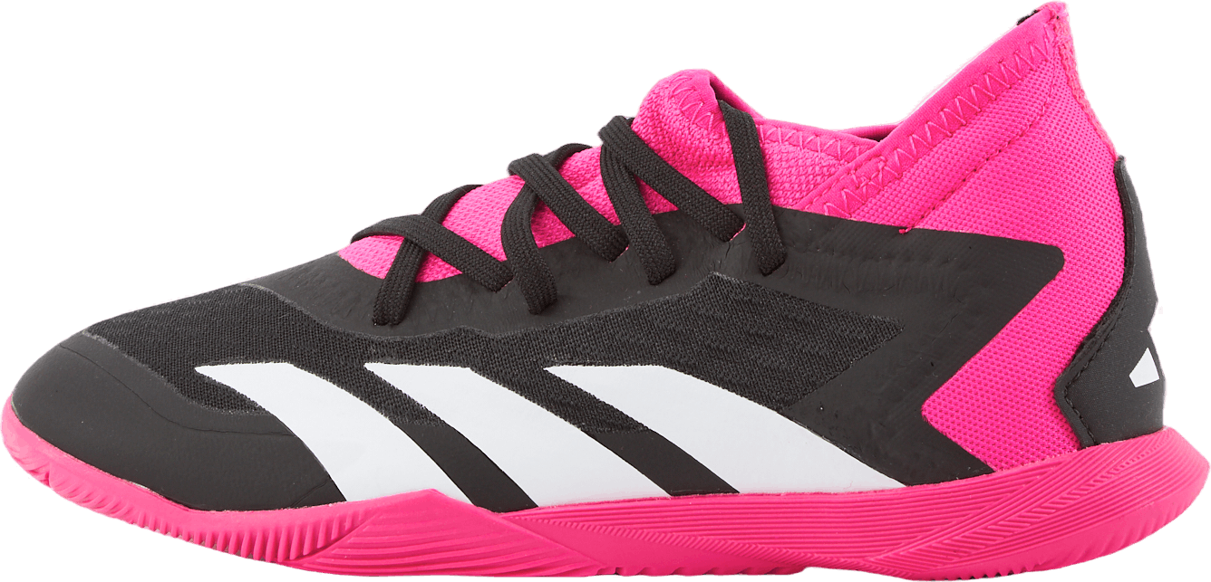 Predator Accuracy.3 Indoor Boots Core Black / Cloud White / Team Shock Pink 2, Unisex, Skor, Fotbollskor, Fotboll, Svart/Vit/Rosa, EU 33