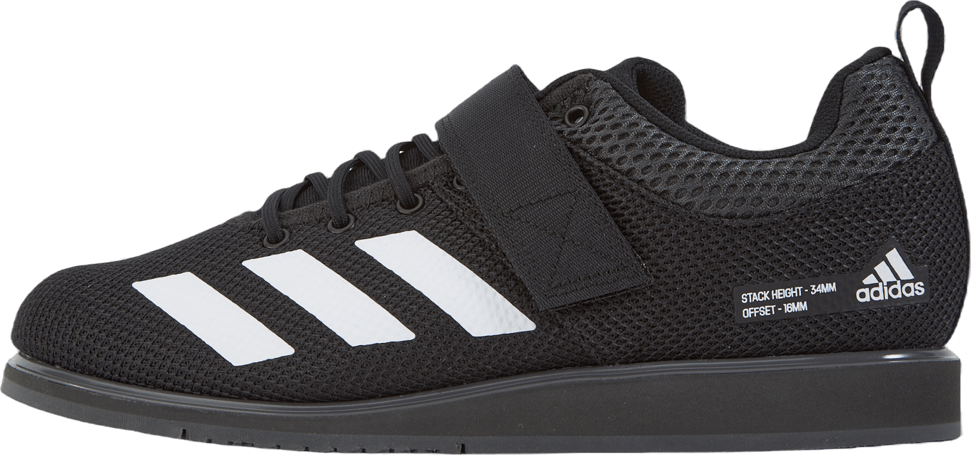 Powerlift 5 Weightlifting Shoes Core Black / Cloud White / Grey Six, Unisex, Shoes, Training shoes, Workout, Black, UK 7