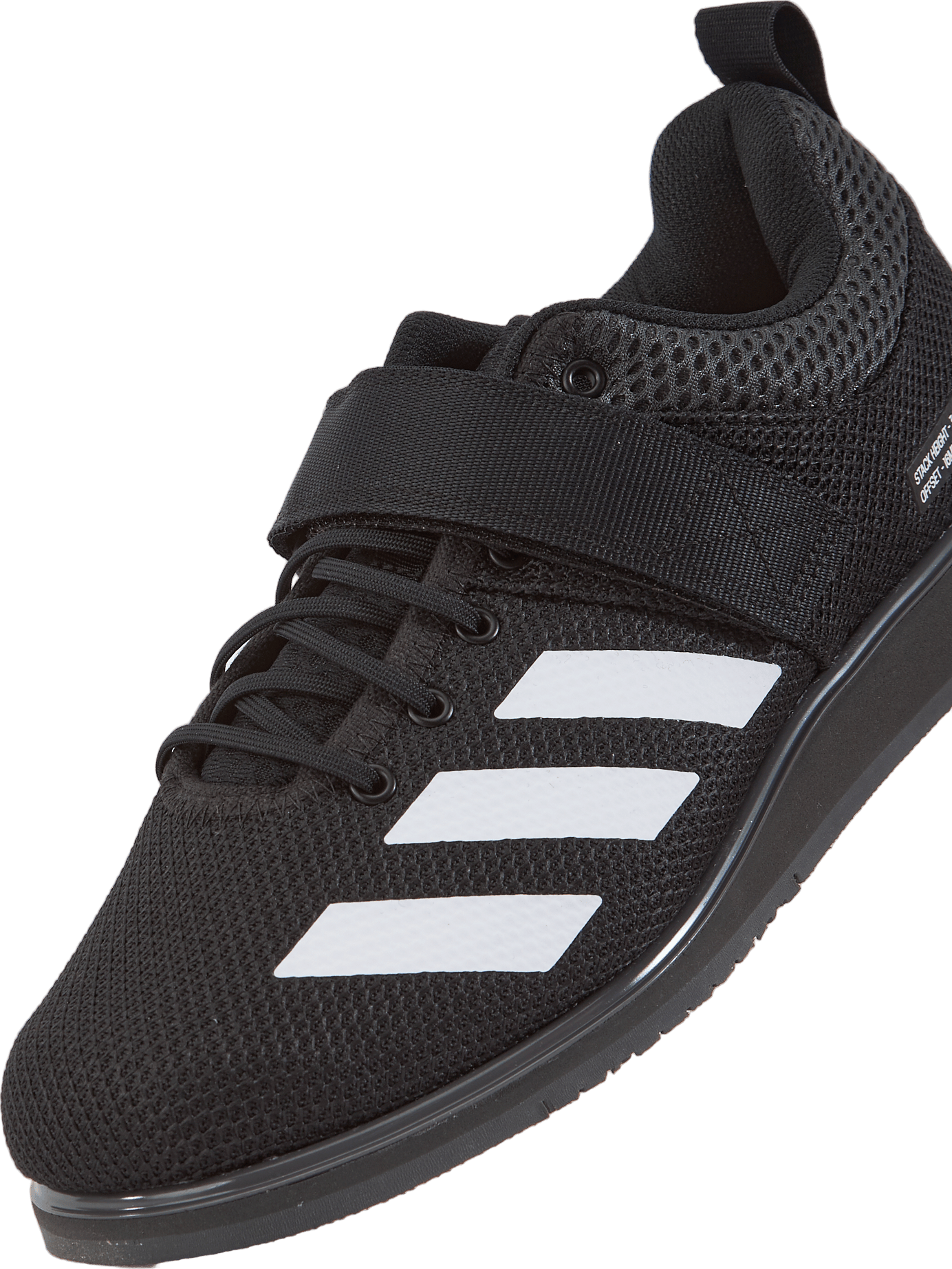Powerlift 5 Weightlifting Shoes Core Black / Cloud White / Grey Six - Bild 6