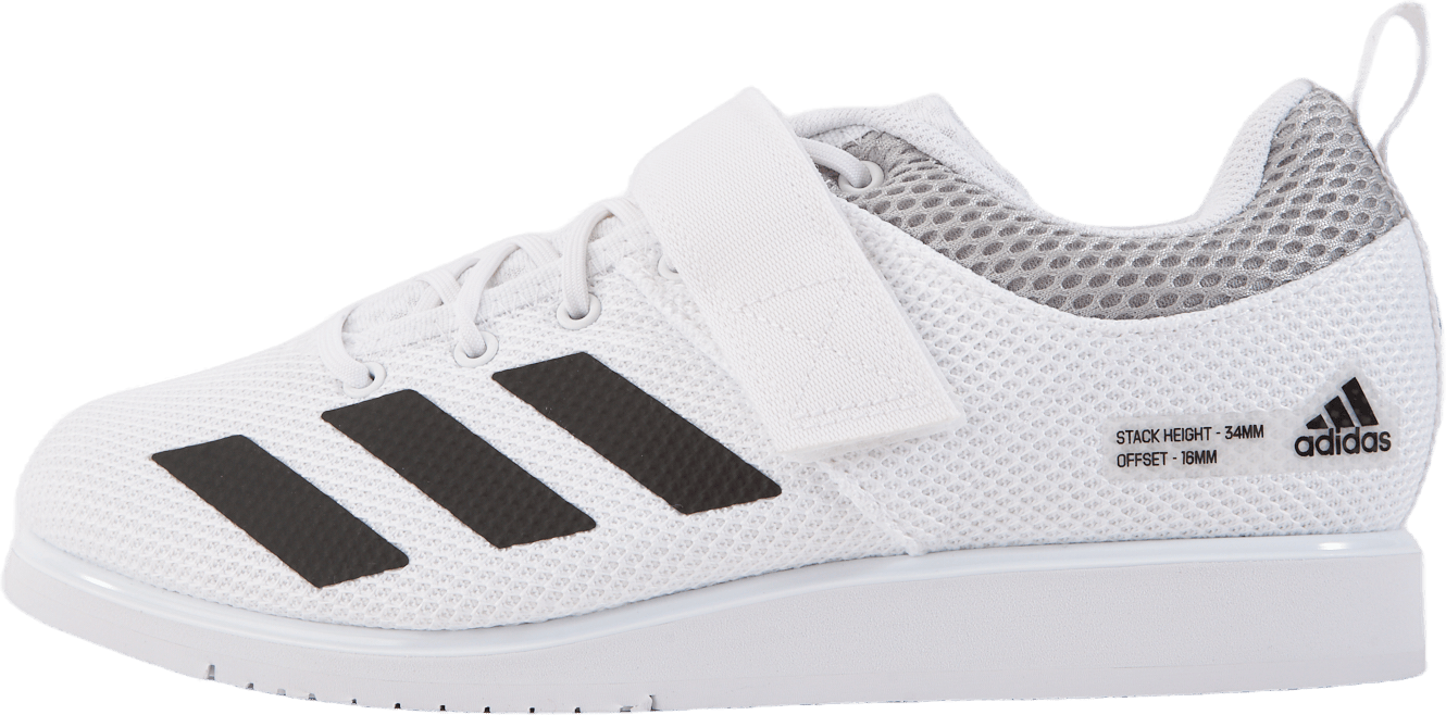 Powerlift 5 Weightlifting Shoes Cloud White / Core Black / Grey Two, Unisex, Buty, Buty treningowe, Trening, Biały, EU 39 1/3