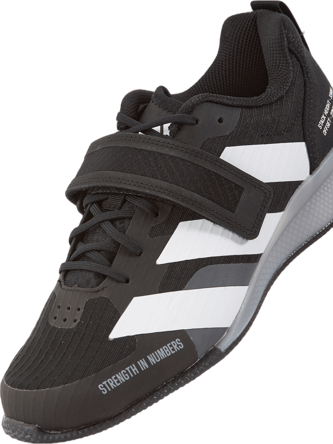 Adipower Weightlifting 3 Shoes Core Black / Cloud White / Grey Three - Bild 7