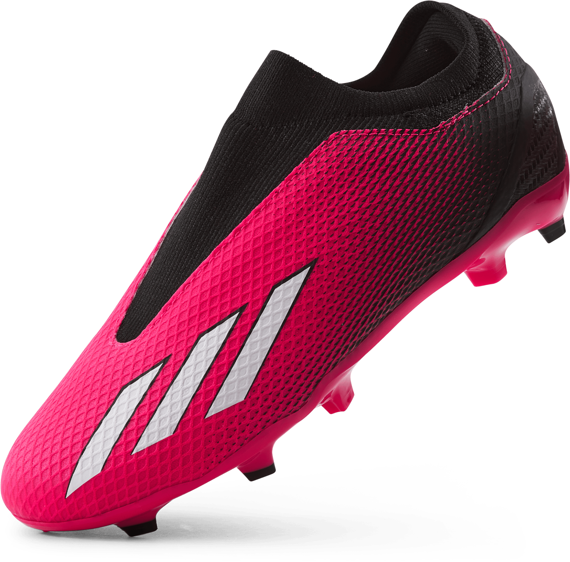 X Speedportal.3 Laceless Firm Ground Boots Team Shock Pink 2 / Zero Metalic / Core Black - Bild 6